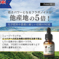 プロポリスPRO濃縮液 30ml | 無農薬 高品質 ニュージーランド産 プロポリス 原液 液体 【高濃度 フラボノイド CAPE ピノセンブリン 配合】